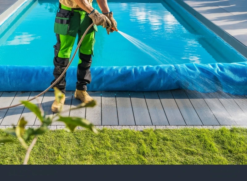Pressure cleaning lanais and pool deck service in Wesley Chapel FL